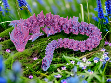 Load image into Gallery viewer, 3D Articulated Rose Dragon