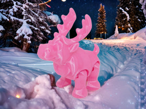 3D Articulated Artic Moose