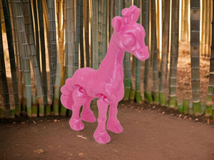 3D Articulated Giraffe - Adult