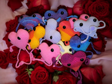 Load image into Gallery viewer, Heart Tug 'n' Pull Crochet Pattern