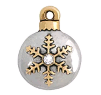 CHRISTMAS ORNAMENT WITH SNOWFLAKE - CHRISTMAS 2016