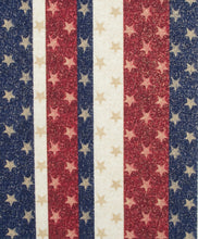 Load image into Gallery viewer, Glitter Stars on Stripes Mask