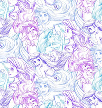 Load image into Gallery viewer, Disney Ariel Sketch Mask