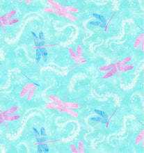 Load image into Gallery viewer, Pastel Glitter Dragonflies Mask