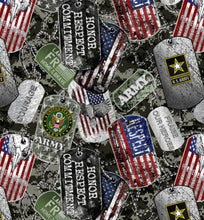 Load image into Gallery viewer, Army Dog Tags Mask