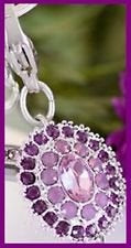 AMETHYST VINTAGE DANGLE WITH SWAROVSKI CRYSTALS - LIMITED EDITION