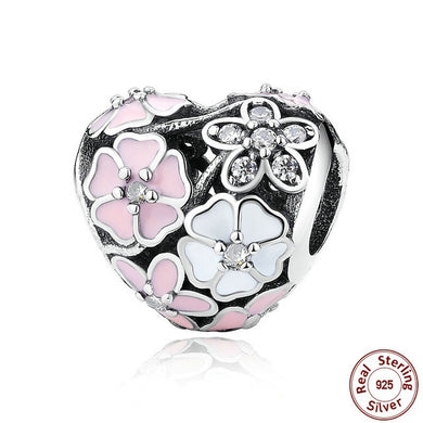 POETIC BLOOMS HEART ANESIDORA CHARM