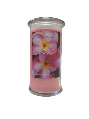 Plumeria Soy Wax Candle