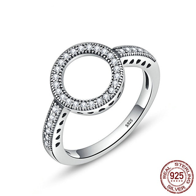 FOREVER HEARTS HALO ANESIDORA RING