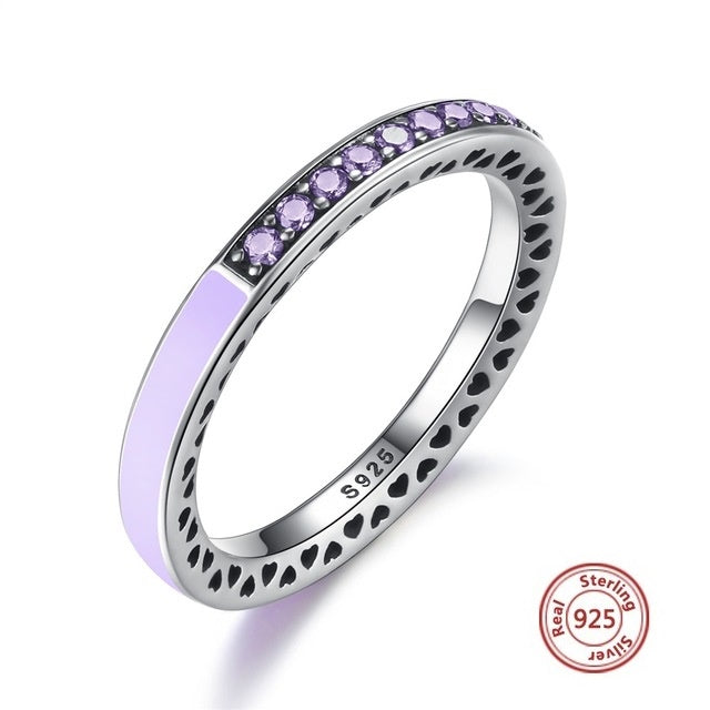 RADIANT HEARTS ANESIDORA RINGS - LAVENDER
