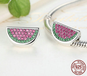 PINK & GREEN WATERMELON ANESIDORA CHARM