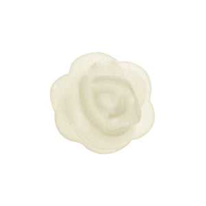IVORY ROSE FLOWER CHARM