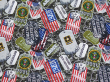Load image into Gallery viewer, Army Dog Tags Mask