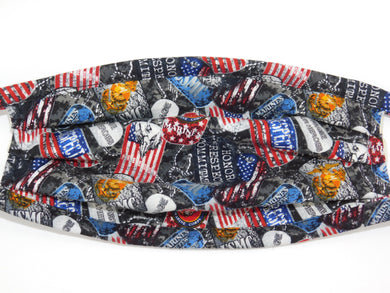Marines Dog Tags Mask
