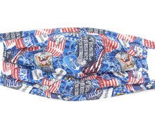 Load image into Gallery viewer, Navy Dog Tags Mask