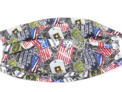 Army Dog Tags Mask