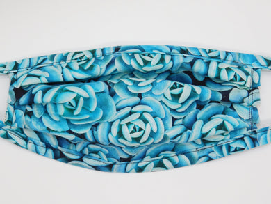 Blue Roses Mask