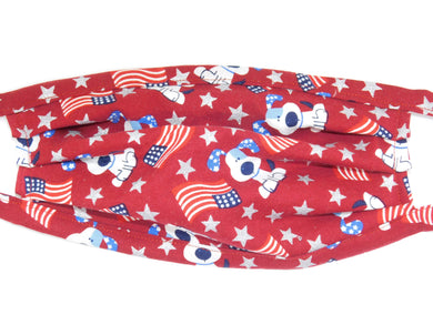 American Flag & Puppy
Mask