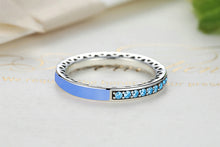 Load image into Gallery viewer, RADIANT HEARTS ANESIDORA RINGS - AIR BLUE