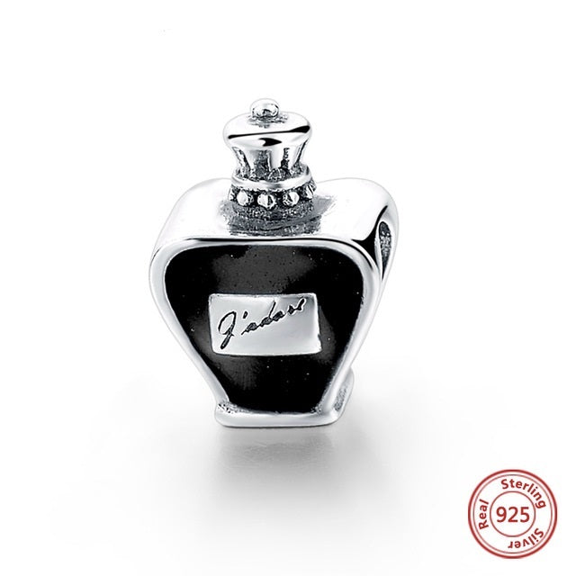 SILVER PERFUME BOTTLE ANESIDORA CHARM