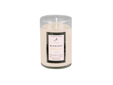 MIDNIGHT VANILLA - THE BASICS SOY WAX CANDLE